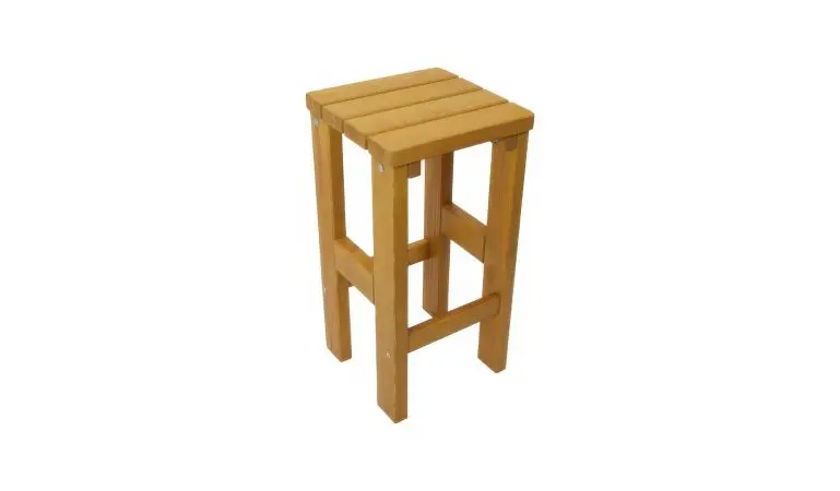 Bar Hocker Le Havre im Maß 40 x 40 x 76 cm mit 40mm starken Kiefernholz