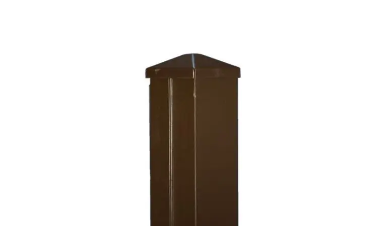 Der Aluminium Zaunpfosten 9 x 9 für die Zaunserie Aubing.