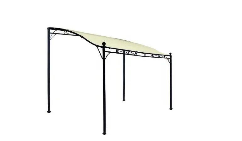 Das Ersatzdach für den Anbaupavillon Nanterre hat die Abmessungen 250 x 300 cm. Es ist in der Farbe écru (beige) erhältlich.