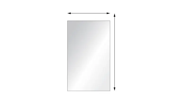 Von 20-120 x 90-180 cm (B x H) schneiden wir die Glas Sichtschutzwände nach Maß zentimetergenau in jeder gewünschten Größe