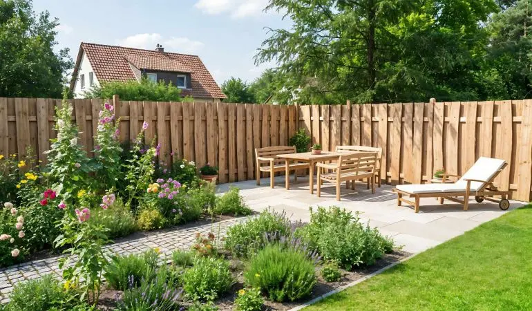 Mit dem Holz Zaun Dresden können Sie sich Dank seiner rustikalen und natürlichen Optik einen Sichtschutz erschaffen der sich spielend leicht in das Gesamtbild Ihres Gartens einfügt.