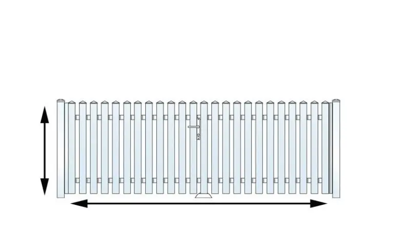 Gartentor Maßanfertigung, konfigurieren Sie ihr Gartentor selber.