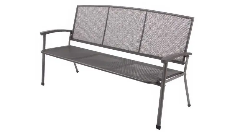 Gartenbank Metall Malmö 3-Sitzer