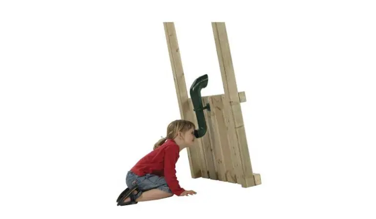 Mit diesem Spielzeug Periskop hat man alles im Blick, ohne dass man selber dabei gesehen wird. Schleicht sich jemand an?