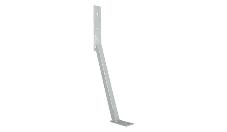 75 x 5 x 0,6 cm Sturmanker zur zusätzlichen Stabilisierung von Sichtschutzzäunen und kippgefährdeten Aufbauten