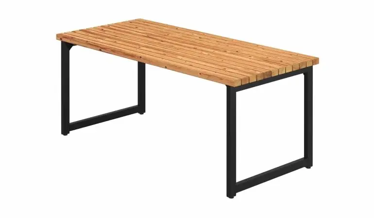 Thermoholz Gartentisch