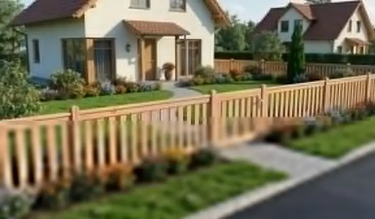 Zaunelemente Douglasie Chur – verhindert Moderfäule & Insektenbefall; robust, formstabil, natürliche Haltbarkeit & schönes Erscheinungsbild