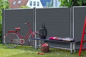 Scandi! Der WPC-Sichtschutz im skandinavischen Design erobert unsere Gärten