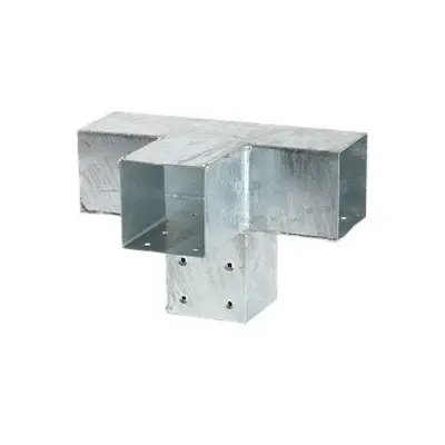 Doppeleck-Beschlag mit 4 Öffnungen Doppeleck-Beschlag mit 4 Öffnungen