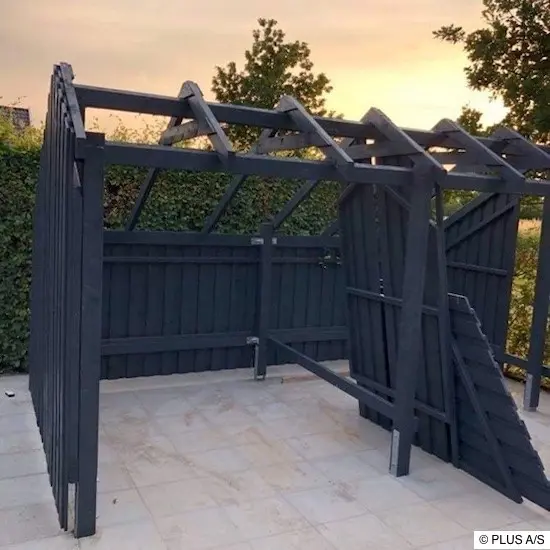 Dank der vormontierten Elemente wird ein rascher Baufortschritt erzielt Dank der vormontierten Elemente wird ein rascher Baufortschritt erzielt