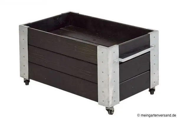 87 x 50 x 45 cm Pflanzkübel Cubic Mittel (L x B x H) aus schwarz farbgrundierter Kiefer/Fichte 87 x 50 x 45 cm Pflanzkübel Cubic Mittel (L x B x H) aus schwarz farbgrundierter Kiefer/Fichte