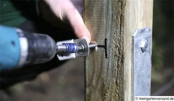 Winkel mit Bit eindrehen