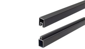 Alu Abschlussleisten inkl. Befestigungsmaterial, anthrazit