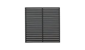 Kiefer/Fichtenholz, 180 x 180 cm, fungizid und farbgrundiert weiß, inkl. rostfreie Schlagschrauben