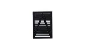 Einzeltor der Sichtschutz Osaka Serie. Verstärkte Rahmen mit 42 x 90 mm. Moderne Optik und robuster Halt. 