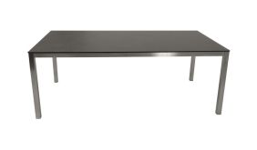 Langlebige Top-Qualität: Der 200 x 100 x 74 cm Terrassentisch Edelstahl verbindet ein zeitloses Design mit hochwertiger Verarbeitung