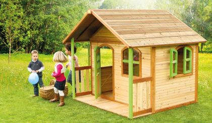 Spielhäuser aus Holz für Garten kaufen