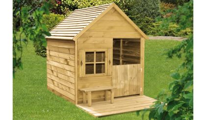 Spielhäuser aus Holz für Garten kaufen