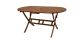 Der Holz Gartentisch klappbar Genua hat das Maß 160 x 85 x 74 cm und ist aus FSC zertifiziertem Akazienholz gefertigt
