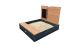 Buddelspaß garantiert: Die Sandkiste mit Deckel wird aus FSC-zertifiziertem Hemlockholz gefertigt