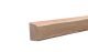 Konstruktiver Holzschutz: Der Zaunriegel Douglasie besitzt eine abgeschrägte Oberseite im 15°-Winkel, von der Wasser gut ablaufen kann