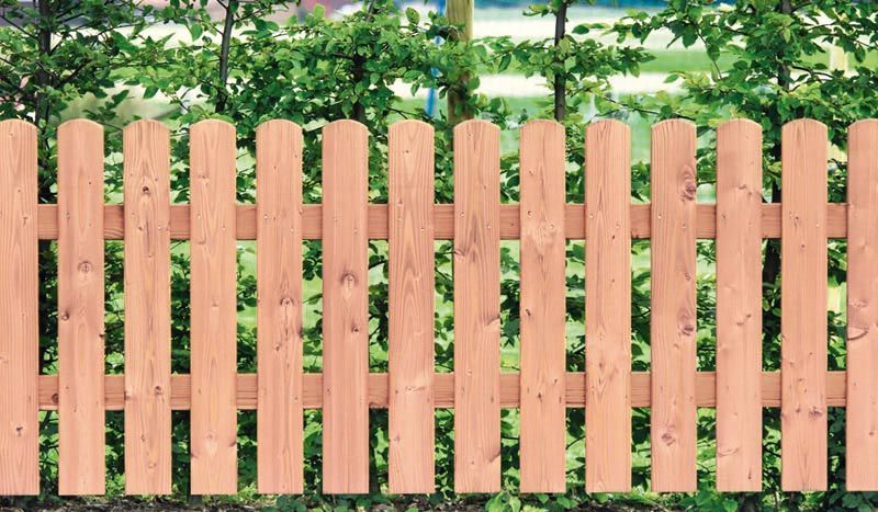 Holzzaun Elemente online kaufen meingartenversand.de
