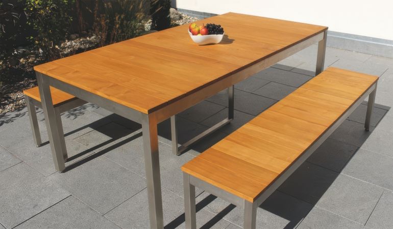 Welche Tischvariante Sie auch wählen, das Edelstahl Gartenmöbel Set wird Ihnen durch seine hochwertige Verarbeitung lange Freude bereiten!