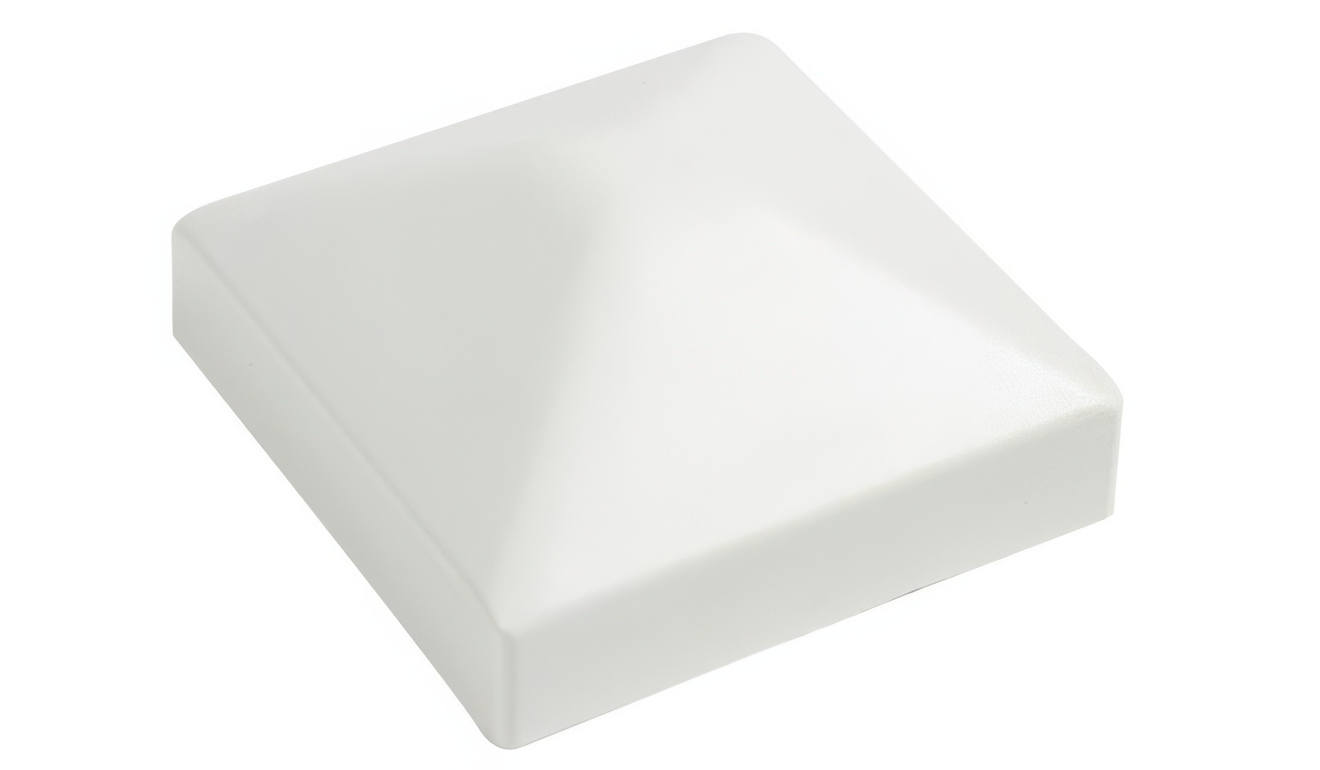 Zaunpfahlkappen Eckig 70x70 Mm – 2 Stück, Braun (RAL 8028), Aus Kunststoff, UV- & Frostbeständig, Einfache Montage