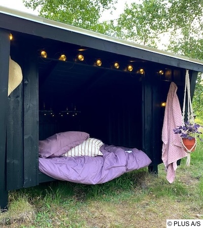Glamping eigener Garten