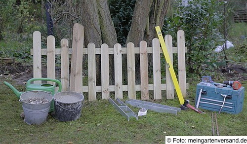 Holz Gartenzäune günstig kaufen